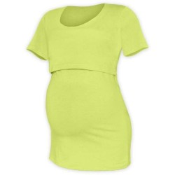 Kateřina - tričko na dojčenie, krátke rukávy, svetlo zelená